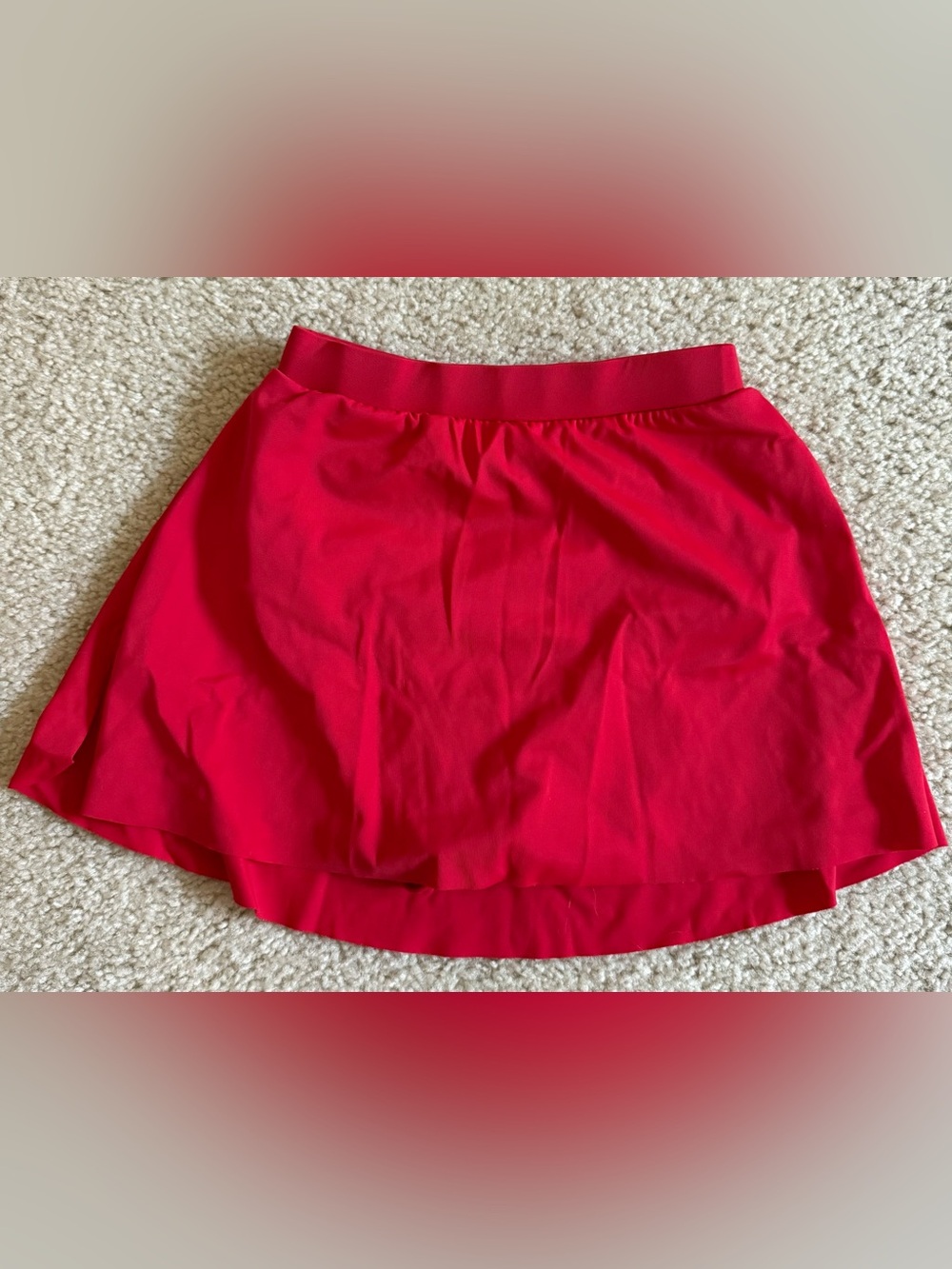 balera Red Dance Skirt - Girls Performance Skirt